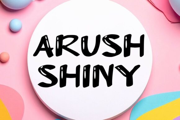 Arush Shiny: A Modern Script Typeface for Web Designers
