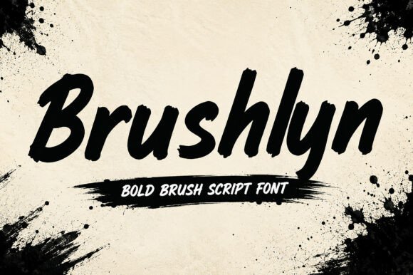 Brushlyn: A Bold Brush Script Font for Real Branding Work