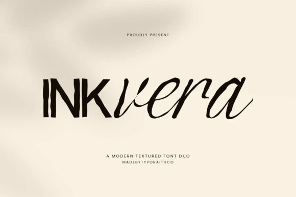 Inkvera: A Refined Font Duo for Editorial Design