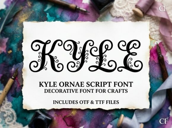 Kyle: A Premium Display Font for Elegant Digital Branding