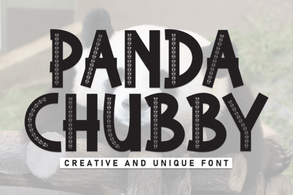 Panda Chubby: A Warm, Playful Display Font for Editorial Design