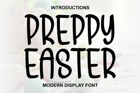 Preppy Easter Font: Bold Script for Scroll-Stopping Campaigns