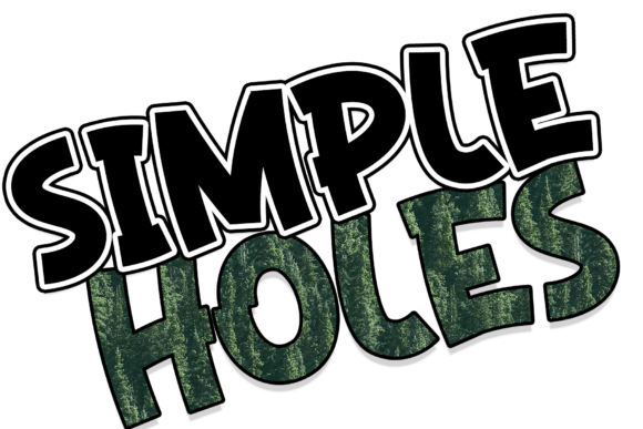 Simple Holes: A Rhythmic Script Font for Warm Branding