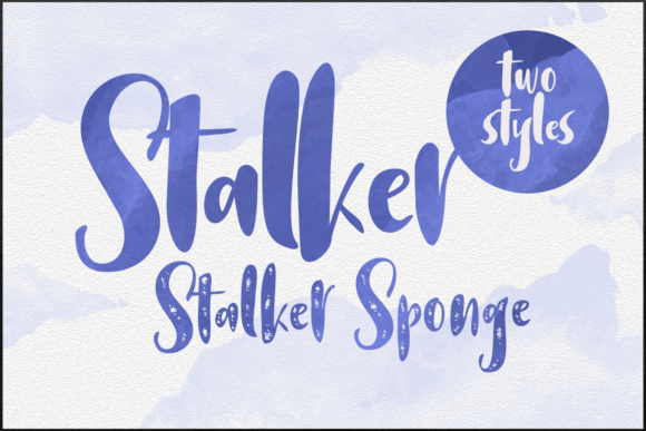 Stalker: A Bold Script Font for Expressive Web Design
