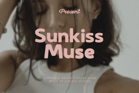 Sunkiss Muse Duo: A Display Font for Warm, Editorial Moments