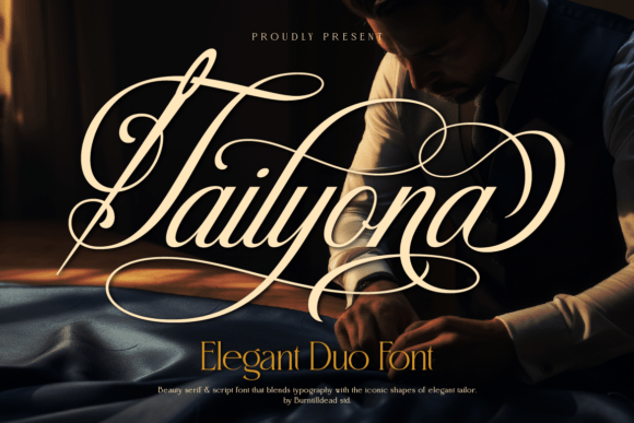 Tailyona: The Duo Font Crafters and Sellers Adore