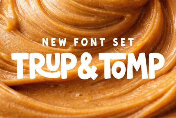 Trup Tomp: A Warm, Playful Display Typeface for Editorial Charm