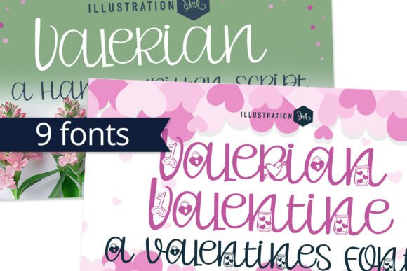 Valerian Valentine: A Light-Handed Script for Editorial Warmth