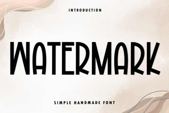 Watermark: A Fluid Script Font for Editorial Warmth